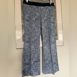 Ann Taylor Blue Satin Label Pant
